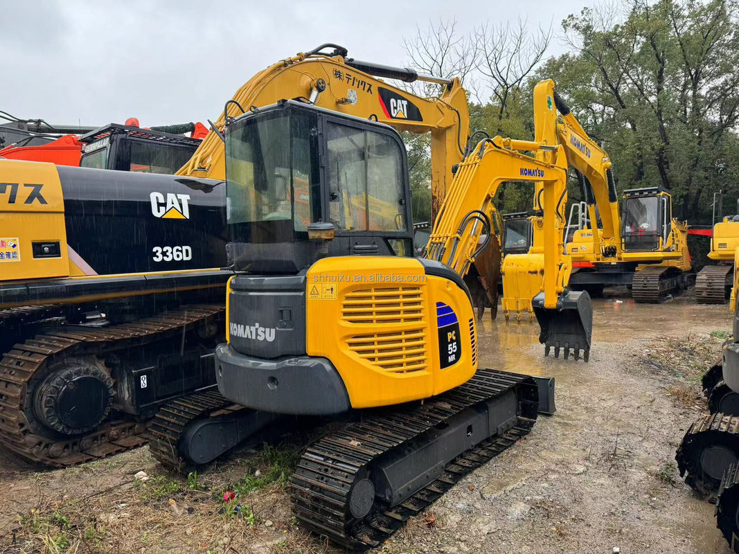 5เครื่องขุดขนาดเล็ก 5 ตัน มือสอง มือสอง Komatsu pc55/ราคาถูก คุณภาพดี มือสอง Komatsu pc55 ขาย