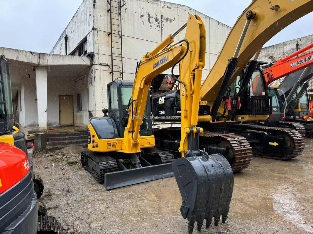 5เครื่องขุดขนาดเล็ก 5 ตัน มือสอง มือสอง Komatsu pc55/ราคาถูก คุณภาพดี มือสอง Komatsu pc55 ขาย