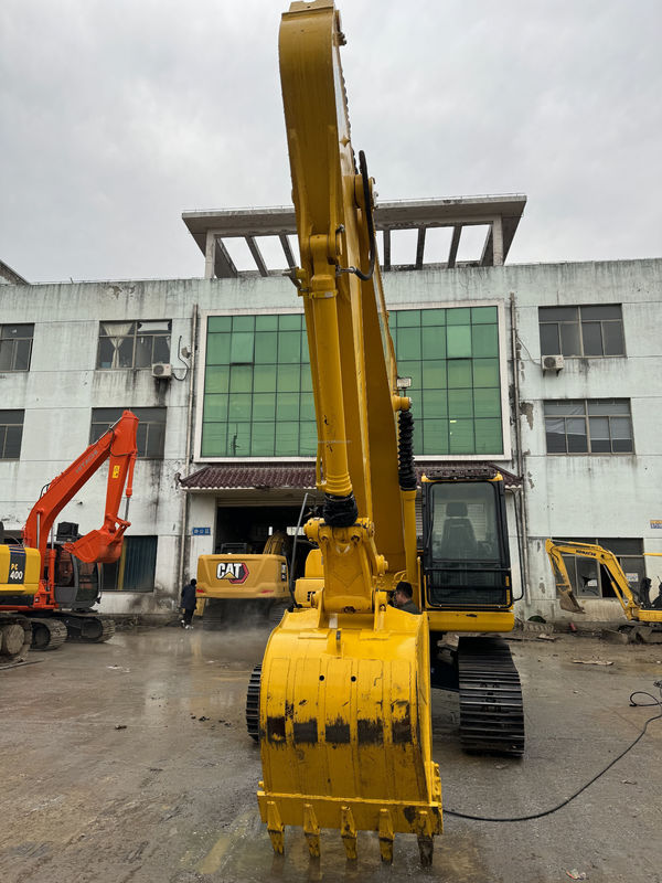 20 ตัน สีเดิม เครื่องขุดที่ใช้ เครื่องขุดการก่อสร้าง Komatsu PC200