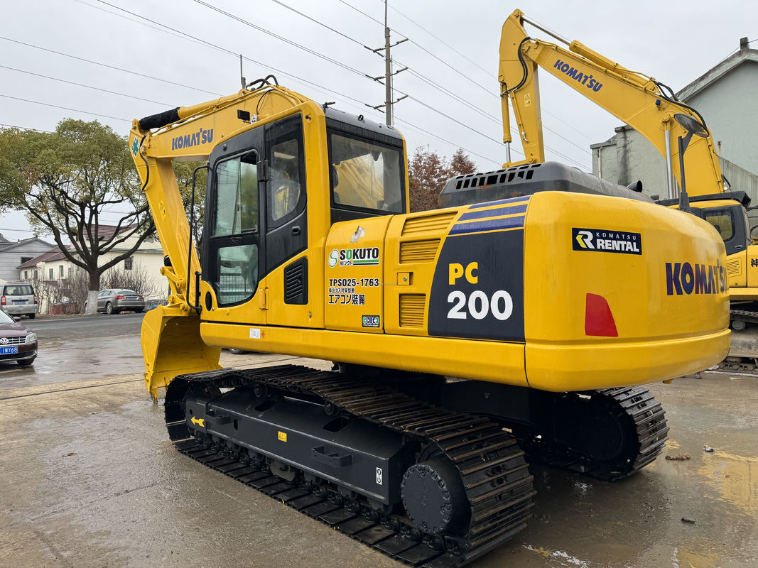 เครื่องขุด 20 ตัน มือสอง Komatsu PC200 Excavator Crawler Type