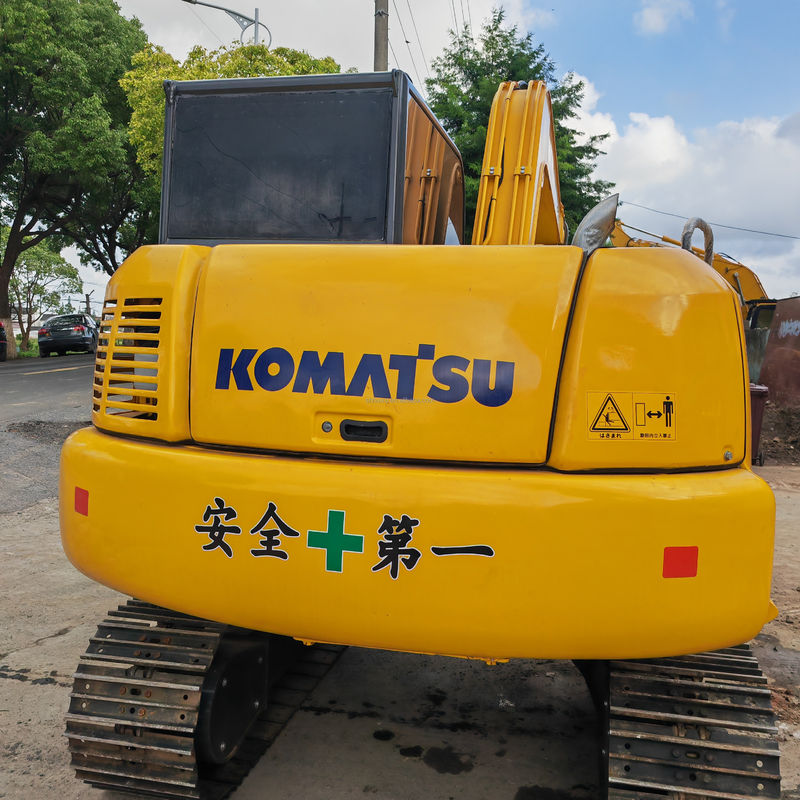 ยี่ห้อญี่ปุ่น Komatsu PC70 PC78 PC60 PC55 มือสอง 6.5 ตัน