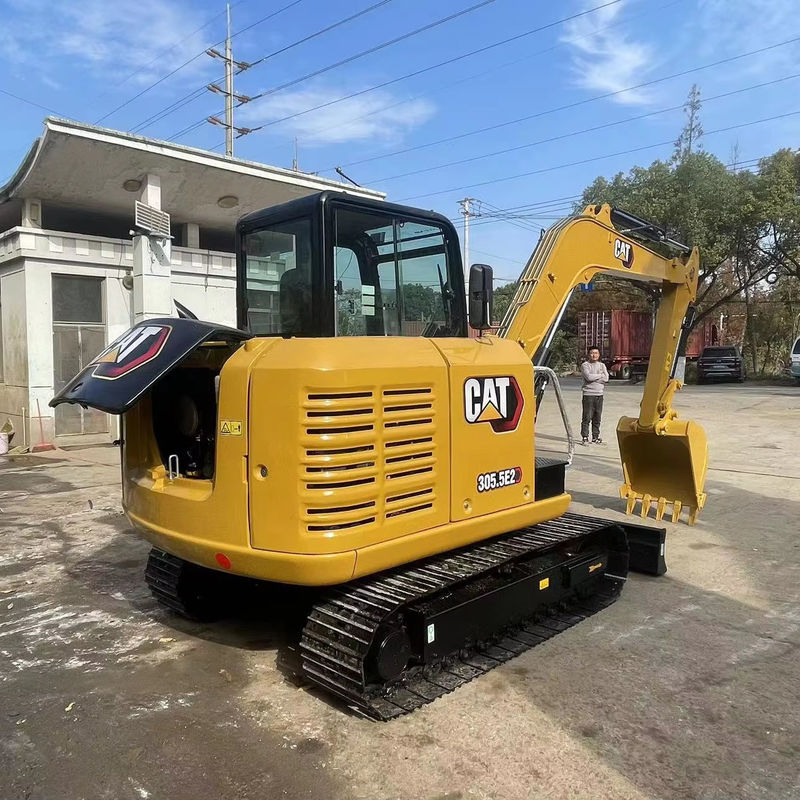 เครื่องขุด CAT 305.5E ราคาถูก เครื่องขุดมือสอง 5T
