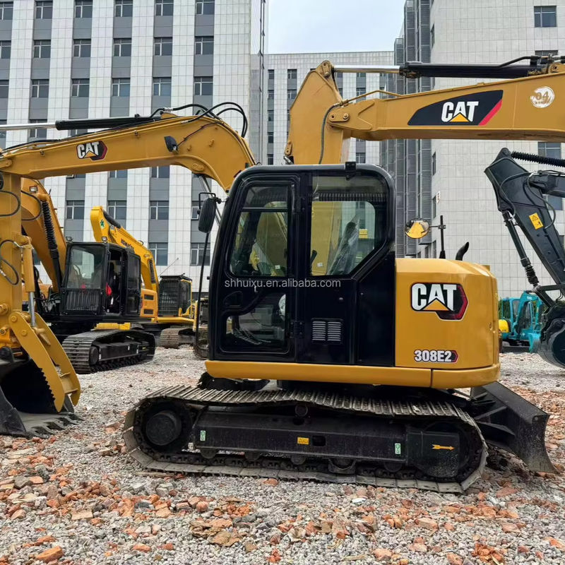 เครื่องขุดถัง ใช้ Caterpillar cat308e มือสอง ญี่ปุ่น เครื่องยนต์ cat 308e พร้อมใบรับรอง EPA ใช้ cat 308 e