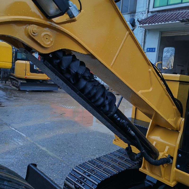 เครื่องจักรกลการก่อสร้างเครื่องจักรกลที่ใช้แล้ว CAT 305.5E เครื่องขุดดิน 5 ตัน เครื่องจักรกลเคลื่อนดิน