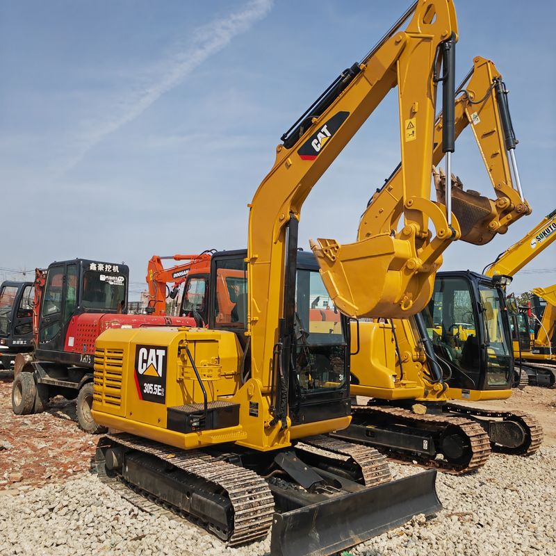 เครื่องขุดที่ใช้แล้ว CAT 305.5E เครื่องขุดมือสอง 5 ตัน ราคาถูก CAT 305.5 เครื่องจักรกลก่อสร้างอื่นๆ มีใบรับรอง EPA