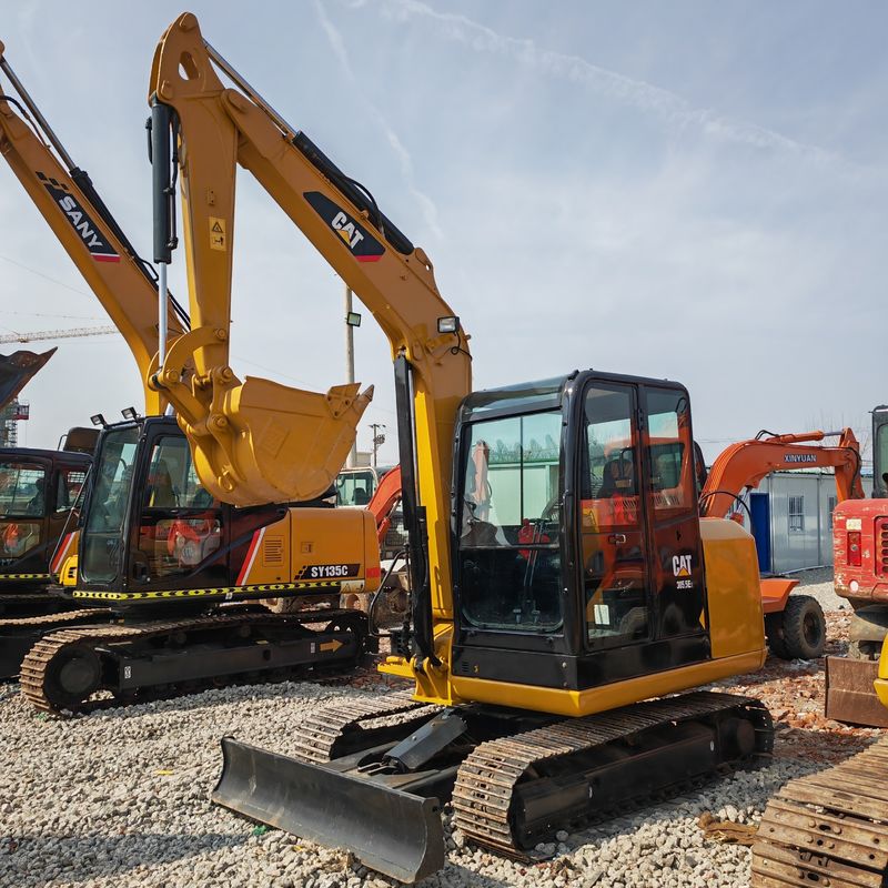 เครื่องขุดที่ใช้แล้ว CAT 305.5E เครื่องขุดมือสอง 5 ตัน ราคาถูก CAT 305.5 เครื่องจักรกลก่อสร้างอื่นๆ มีใบรับรอง EPA