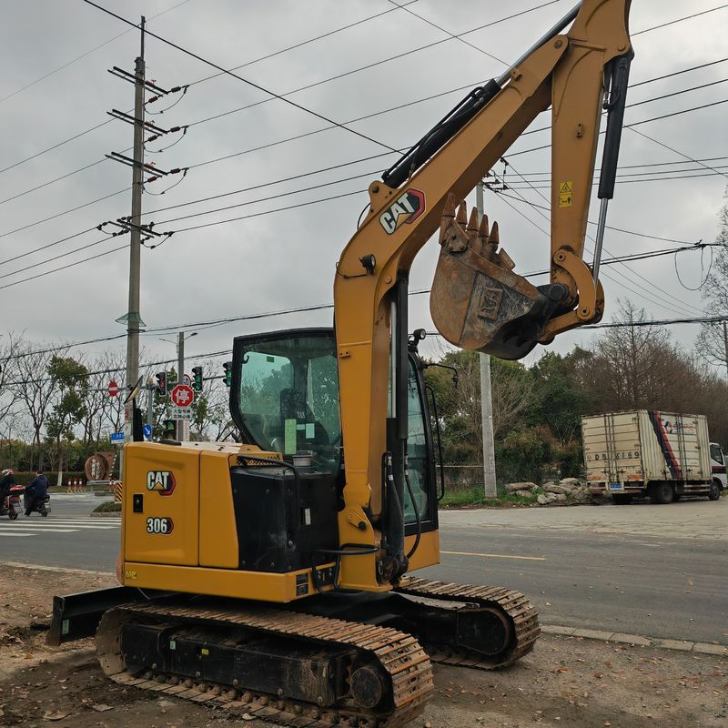 90%ใหม่ เครื่องขุด CAT 306 305.5 308E เครื่องจักรกลและเครื่องก่อสร้าง CAT 306