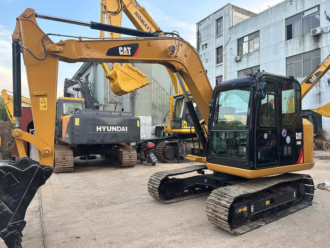 เครื่องขุดของญี่ปุ่นมือสอง cat 308e ใช้กับ EPA เครื่องยนต์เครื่องจักรการก่อสร้าง cat 308e ใช้สําหรับขาย