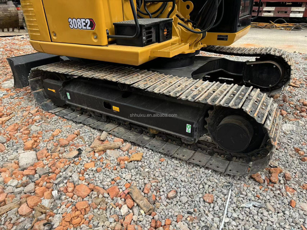 เครื่องขุดถังมือสอง cat308e สภาพดี เครื่องขุดถังมือสอง cat308c ชั่วโมงทํางานต่ํา