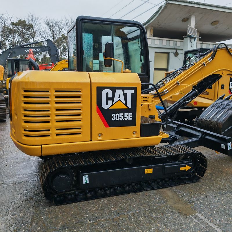 เครื่องขุดขนาดเล็ก CAT 305.5E มือสอง ไม่มีหาง เครื่องขุดขนาดเล็ก Caterpillar 305.5 ราคาถูก CAT302 CAT305.5 CAT306 CAT304 CAT305 ขาย