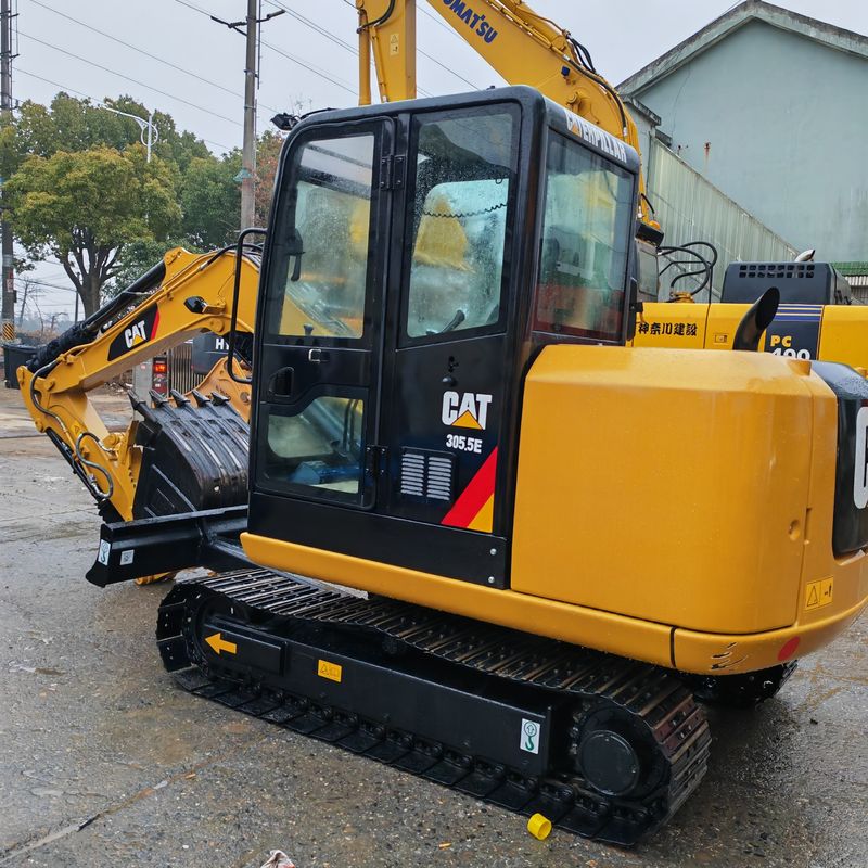 เครื่องขุดขนาดเล็ก CAT 305.5E มือสอง ไม่มีหาง เครื่องขุดขนาดเล็ก Caterpillar 305.5 ราคาถูก CAT302 CAT305.5 CAT306 CAT304 CAT305 ขาย