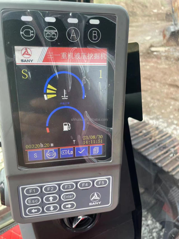 เกือบใหม่ 95% 13.5 ตัน Sany SY135 ใช้ excavator excavator มือสอง crawler mini สัญลักษณ์จีน sany สําหรับขาย