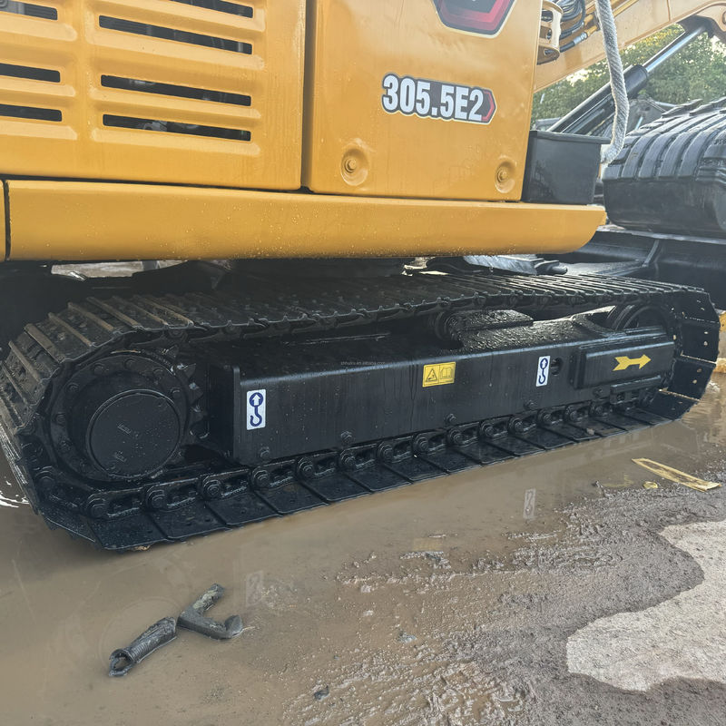 สภาพเดิม CAT 305.5E เครื่องขุดถนน เครื่องจักรกลก่อสร้างถนน CAT 305.5E เครื่องขุดขนาดเล็ก แบรนด์ออกแบบ ราคาถูก