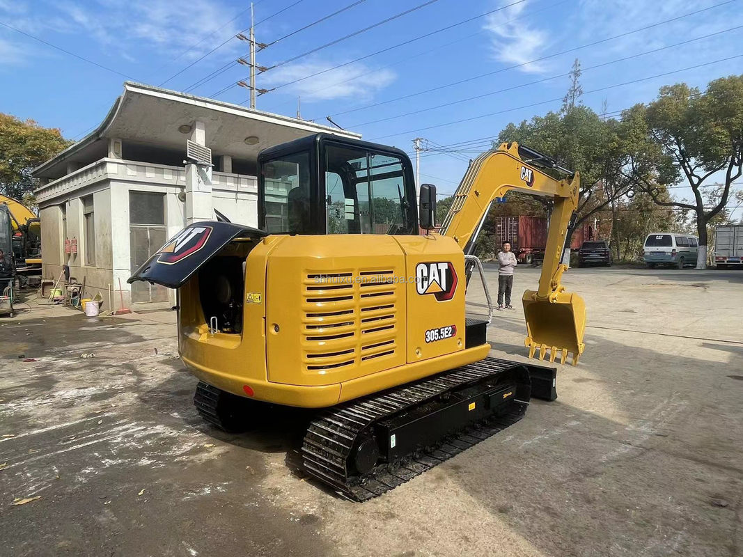 เครื่องขุด CAT305.5E ที่ใช้แล้วในคลัง เครื่องขุด CREWLER เครื่องขุดมือสอง เครื่องขุดแรงสูง CAT305.5E เครื่องขุดขาย
