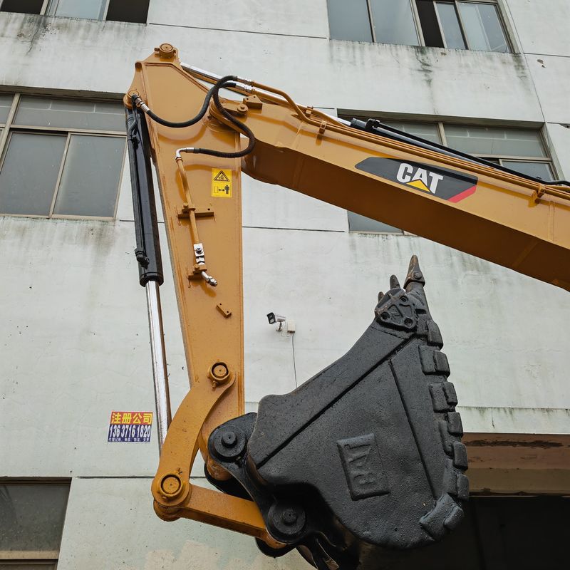 สีเหลืองสีใหม่ cat307e/เครื่องขุดมือสอง cat307e ขาย