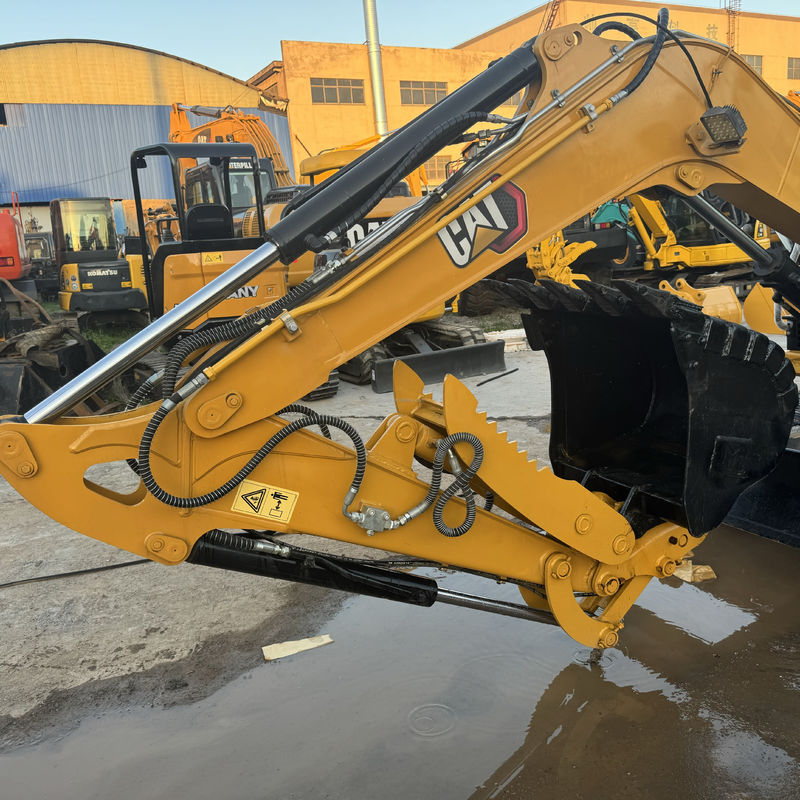 เครื่องขุดที่ใช้แล้ว cat305.5e/วินาที สีเหลืองมือ