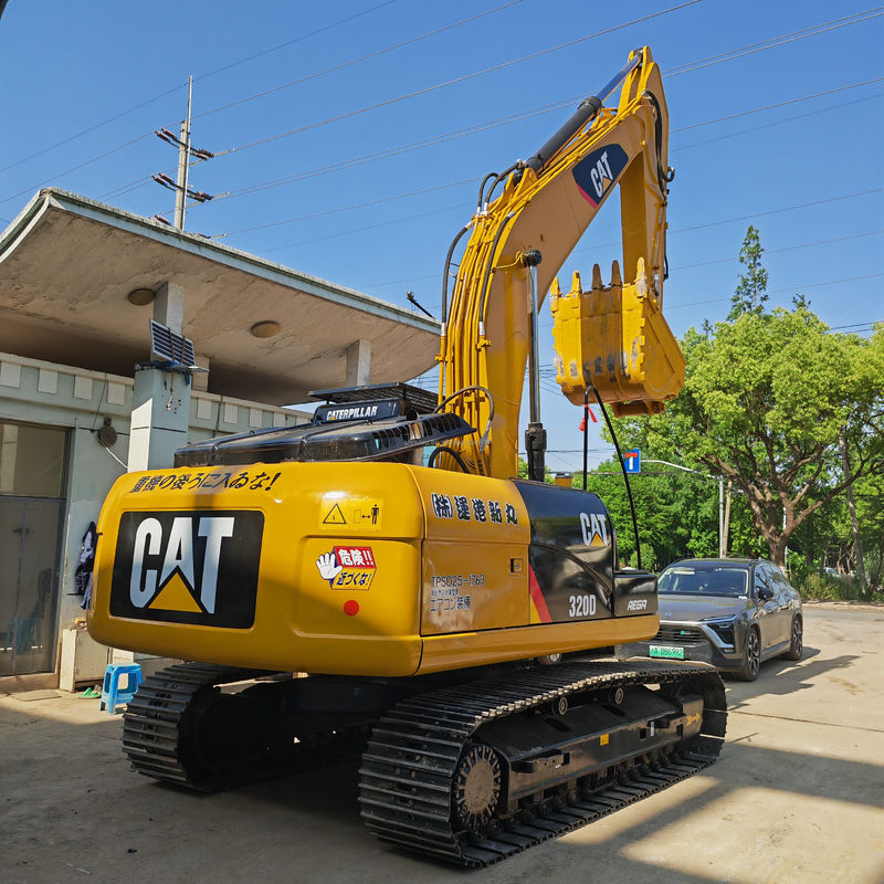 เครื่องขุด 20 ตันมือสอง cat320d / มือสอง เครื่องขุด crawler คุณภาพดี cat320d มีเวลาการทํางานต่ํา สําหรับขาย