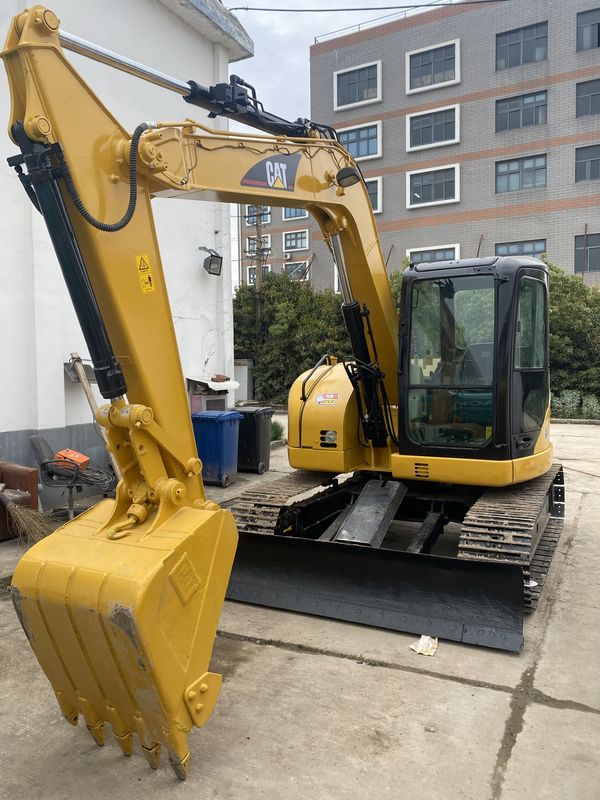 8 ตัน เครื่องขุดแคลน CAT 308C มือสอง CAT 308C ด้วยสีเดิม ราคาถูก CAT 308C สําหรับขาย