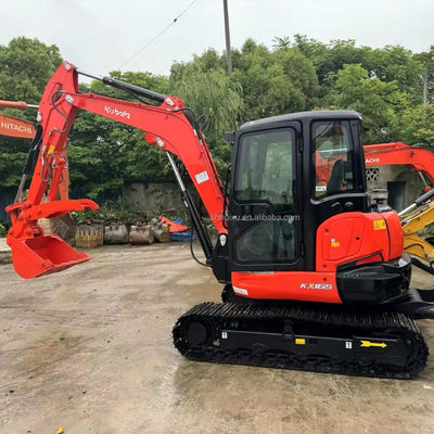 6.5 ตันมือสอง Digger ใช้ Mini Excavator Kubota Kx 165