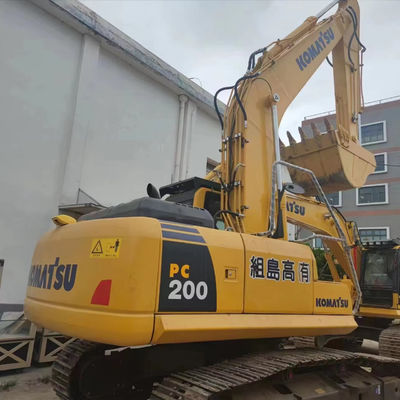 ขายเครื่องขุดเก่าเครื่องขุดเก่า komatsu pc200 สภาพดี พร้อมเครื่องขุดมือสองแรงสูง