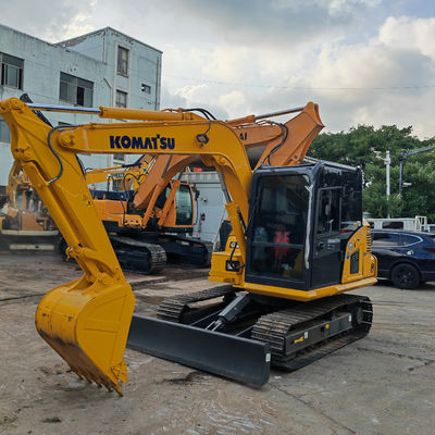 ยี่ห้อญี่ปุ่น Komatsu PC70 PC78 PC60 PC55 มือสอง 6.5 ตัน