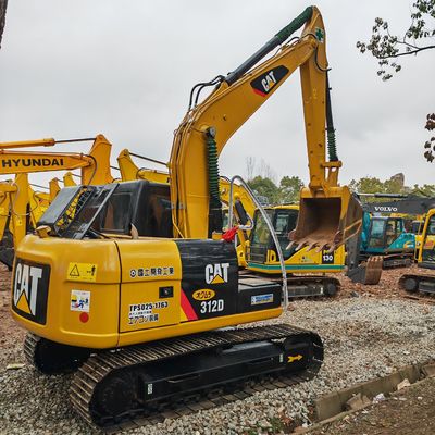 มีใบรับรอง EPA ญี่ปุ่นใช้เครื่องขุดขนาดเล็ก Caterpillar CAT312D 320D 330D เครื่องขุดมือสอง