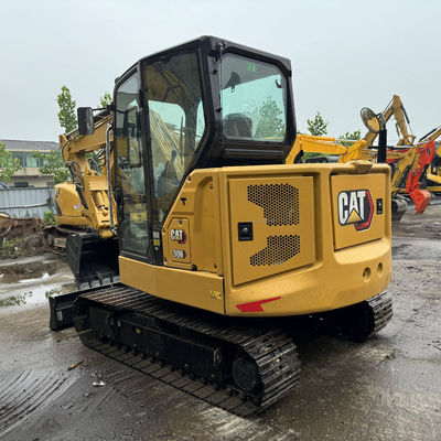 เครื่องขุดแมวที่ใช้ CAT306 digger เครื่องขุดขนาดเล็ก เครื่องจักรกลก่อสร้าง